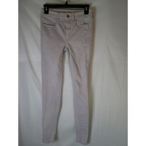 American‎ Eagle Outfitters Hi Rise Jeggings Women's Size 2 Lt Pink Stretch Pants
